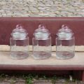 Home Centre Spice Jars - Set of 3, 300 ml Glass. 