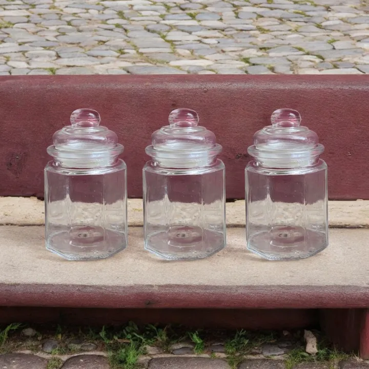 Home%20Centre%20Spice%20Jars%20-%20Set%20of%203,%20300%20ml%20Glass%20-%20Image%202