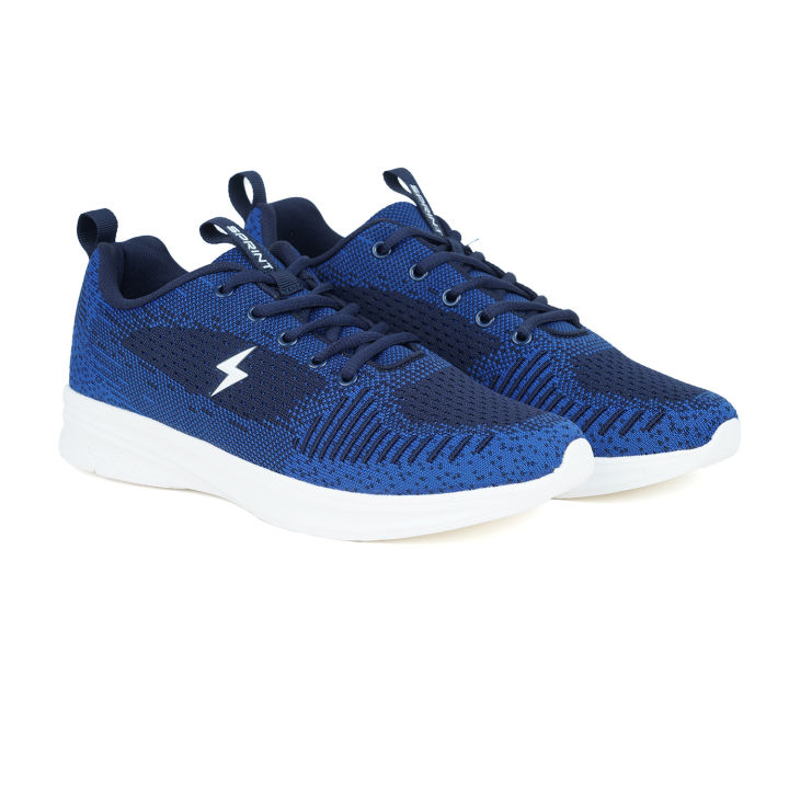 Sprint Blue Knit Sports Shoe for Men