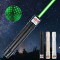 【2023】 High power burning green laser pointer visible light green light military burning fire indicator torch mini laser pointer cat to. 