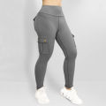Butt-lifting Leggings Stylish High Waist Yoga Pants for Women Quick-drying Soft Breathable with Pockets Perfect for Jogging Sports.
