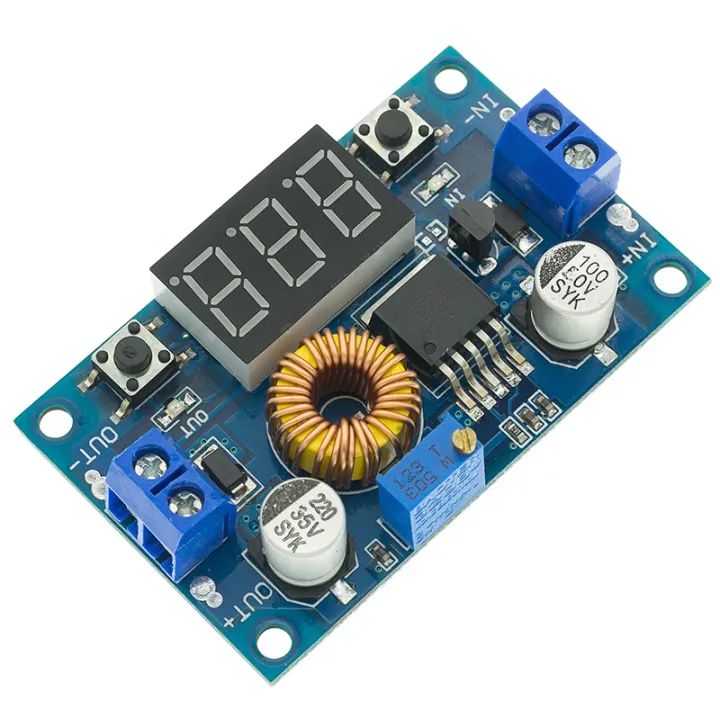 XL4015%20High%20power%205A%2075W%20DC-DC%20Adjustable%20Step-down%20Charger%20Module%20Step%20Down%20Buck%20Converter%20LED%20Driver%20with%20Red%20Voltmeter%20-%20Image%204