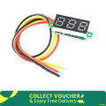 LED Display Mini 0.36 inch DC 0-100V Digital Voltmeter 100V Volt Panel Indicator Monitor Voltage Meter - Compact LED Voltage Display Solution. 