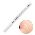 White Surgical Eyebrow Tattoo Skin Marker Pen Tools Microblading Positioning Accessories Tatoo Marker Pen with Measuring Ruler.