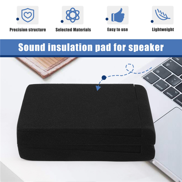 Speaker%20Pads,%20Isolation%20Pads,High%20Density%20Studio%20Monitor%20Foam,%20Studio%20Monitor%20Stand%20Pads,%20Speaker%20Base,28X19X4cm%20-%20Image%202