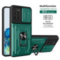 xprmy for Samsung Galaxy S20 Plus Case Card Bag Sliding Window Camera Protection Magnetic Ring Kickstand Shockproof Phone Cover. 