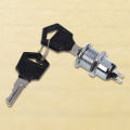On Off Two Terminals Keyswitch Keylock Switch w Keys. 