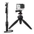 Combo of YT-1288 Monopod Selfie Stick and 228 Mini Tripod Holder.