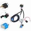 H4 Headlight 7 Inch Relay Wiring Relay Harness Car Light Bulb Socket Plug For Car Auto Headlight. 