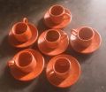 Clay Dinner set 36 pieces dinner set Pura matir plate cup mug jug curry bowl. 