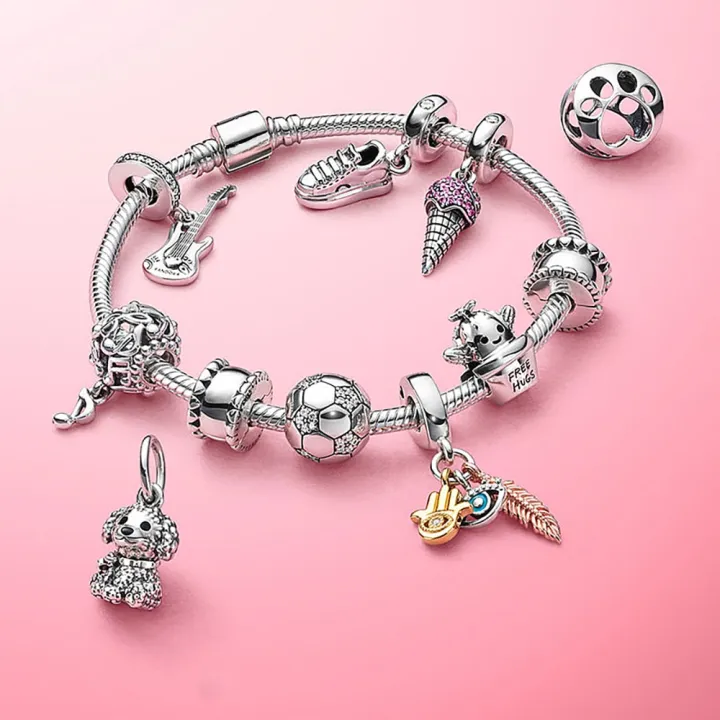 Volayer%20925%20Sterling%20Silver%20Bracelets%20Butterfly%20Clasp%20T-bar%20Heart%20Moments%20Beads%20Pav%C3%A9%20Snake%20Chain%20Bracelets%20Friendship%20Bangles%20-%20Image%207