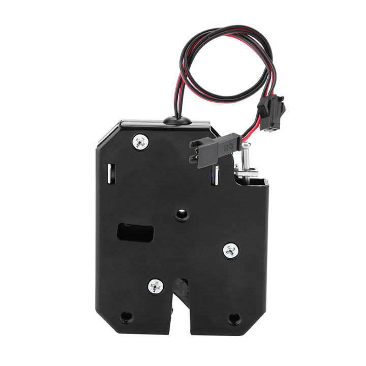 DC 12V Electric Control Latch Drawer Switch Lock Electromagnetic Lock With Detecting Switch