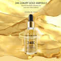 24K Gold Concentrated Facial Serum Liquid Skin Moisturizing Pore-shrinking Snails Serum Anti Aging Anti Wrinkle Skin Care -30ml. 