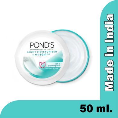 POND'S Light Moisturiser 50ml Non-Oily Fresh Feel For Soft Glowing Skin With Vitamin E & Glycerin