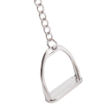 5Pcs Simple Elegant Design Western Stirrup Keychain Key Ring Hanger Tool for Men Women Bag Decoration Equestrian. 