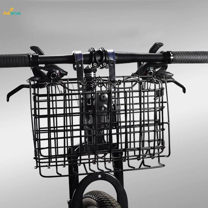 Folding%20Bike%20Front%20Basket%20Bike%20Wire%20Basket%20with%20Handles,%20Easy%20Installation%20on%20Front%20Handlebar%20for%20Bike%20Accessories%20Frame%20Basket%20Bag%20Cargo%20Rack%20-%20Image%203
