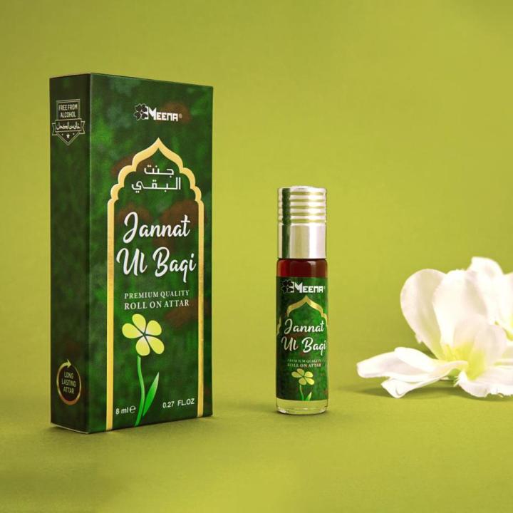 Jannat Ul Baqi-Made In India-Premium Roll on Traditional Attar-8ml