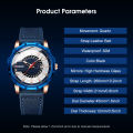 LouisWill Fashion Men Watches Quartz Watches Business Casual Wristwatches Leather Watch Luminous Pointers Watch 3ATM Waterproof Watch With Calendar. 