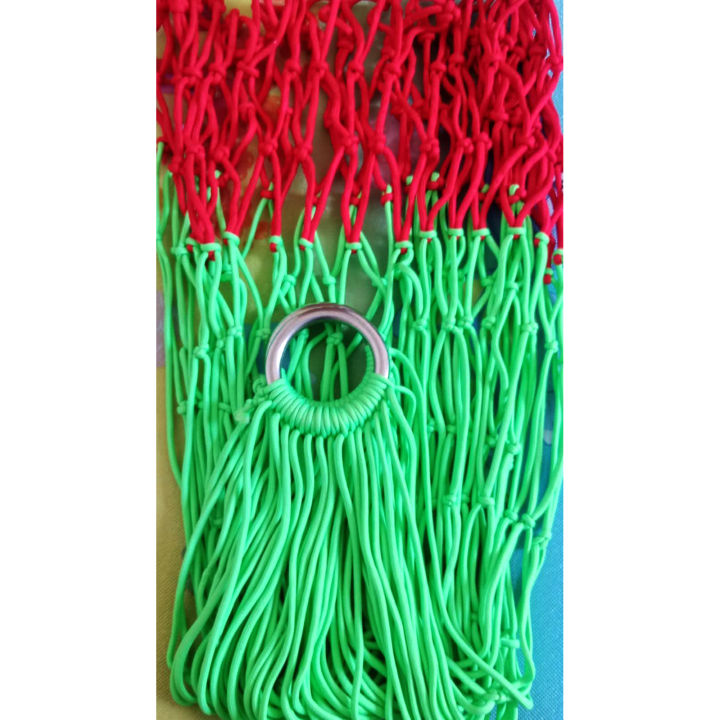 Handmade%20Dolna%20Swing%20%E2%80%93%207.5%20Ft%20Premium%20Hanging%20Hammock%20Rope%20Bed%20with%20Strong%20SS%20Rings%20&%20Free%206%20Ft%20Rope%20(Random%20Color)%20-%20Image%204