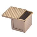 Square Loaf Pan with Lid Toast Mold Bread Pan Pullman Loaf Pan with Cover Non-Stick Mini Water Cube Toast Box.
