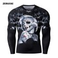 3D Printed Harajuku Fitness Tops t-shirt compression shirts Anime Men Sports Fashion Jnese male Top Clothing. 