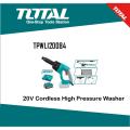 TOTAL 20V Cordless High Pressure Washer TPWLI20084. 