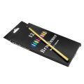 12 Color Metallic Colored Pencils Drawing Sketching Set Coloring Colour Pencils.