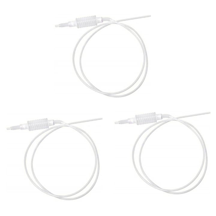 3pcs 2 Meter Syphon Tube Hand Fuel Pump Gasoline Siphon Hose Gas Oil Water Fuel Transfer Siphon Pump
