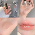 Purple Plumping Lip Gloss Oil Long-lasting Moisturizing Liquid Lipsticks with Chubby Lips Brush. 