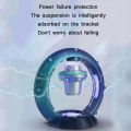 Magnetic Levitation Bluetooth Speaker Space Spacecraft Crafts, US Plug.