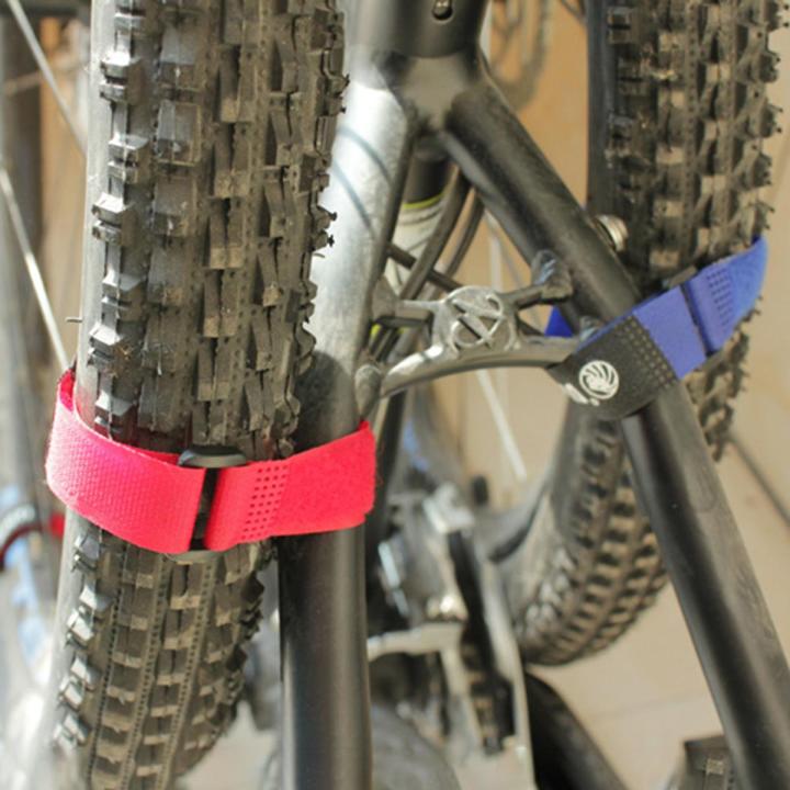 SuperRide Nylon Bike Ties Ultralight Wearproof Adhesive Bike Tie Straps