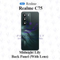 For Realme C75 Back Panel/Backshell/ Casing + Camera Lens With Logo-All Colors Available. 