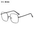 OQ BOGA 4 Colors Unisex Proof Blue Light Radiation Computer Glasses Men Women Photochromic Anti UV Metal Square Frame Sunglasses. 