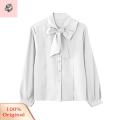 Sunnyheart Women Office Shirt Wear-resistant Single-breasted Women Office Shirt. 