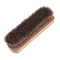 Horse hair Shoe Brush Polish Leather maintenance Soft Polishing Tool Boot polish Cleaning Brush Suede Nubuck Boot Ash removal.