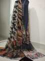 Cotton Three Piece for Women Salwar Kameez With Chiffon Orna Set. 