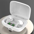 Tinzzi TWS Sport Bluetooth Headphones Handfree Noise Cancelling Wireless Gaming Earbuds Not in Ear Earphones with Charging Box. 