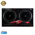VISION Dual Burner Infrared & Induction Cooker VSN-DB-001 (751187) | 2200W | 1 Year Warranty | Free Delivery. 