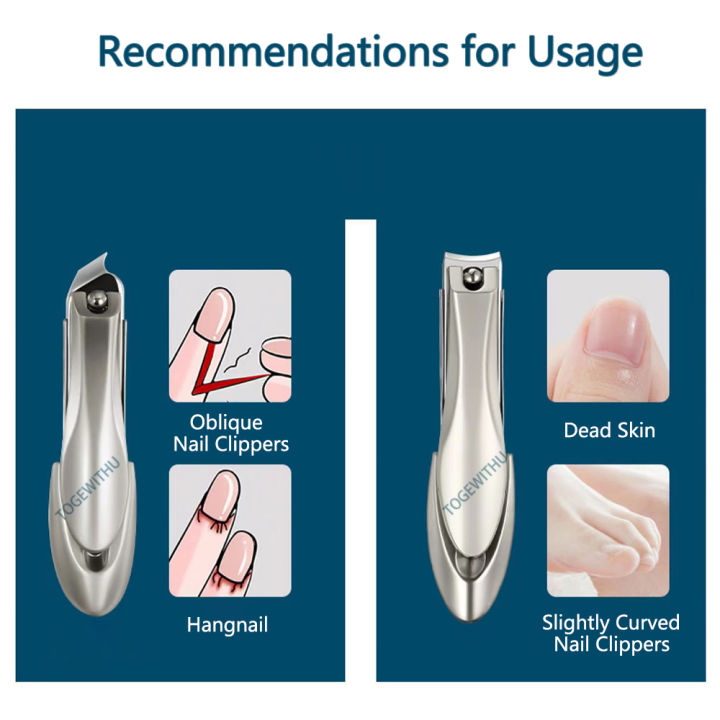 TOGEWITHU%20Nail%20Clippers%20with%20Catcher,%20Anti-splash%20Fingernail%20Toenail%20Cutter%20Manicure%20Tools%20Nail%20Trimmer%20with%20Nail%20File%20Sharp%20and%20Durable%20-%20Image%204