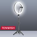 Ring Light 26cm Dimmable LED Ringlight Tripod Stand Phone Holder Makeup Photography Selfie.
