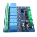 Modbus-Rtu 8 Channel Relay Module Modbus RTU 8 Switch Input RS485 Communication TTL Easy to Use. 