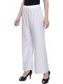 Comfort Regular wear plazo, Pure cotton linen mix and stretchable palazzo for woman.