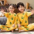 New Winter Warm Sleeping Pajamas Boys Clothing Tops+Pants 2pcs Pajamas Sets Toddler Pyjamas Kids Girls Boys Sleepwear Clothes.