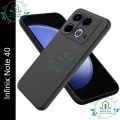 Premium Liquid Silicone Phone case for Infinix Note 40 Liquid Silicon Mobile Back Case Soft Silicone Phone Cover.