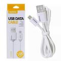 Micro USB Charger Cable - White. 