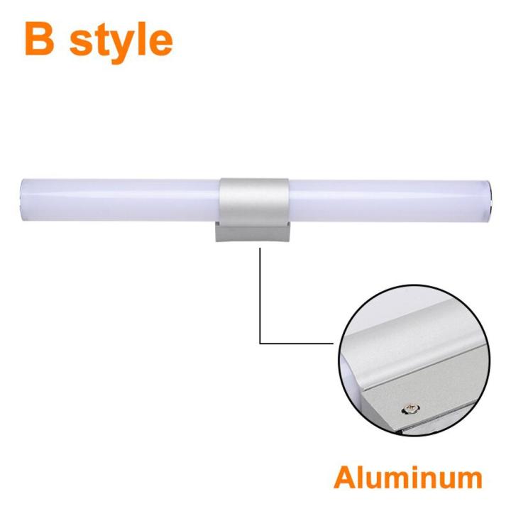 Wall Lamp 12W 16W 22W 85-265V Led Mirror Light Waterproof LED Tube Modern Acrylic Wall Light Bathroom Lighting ZJQ0014