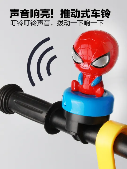 Spider%20Hero%20Car%20Bell%20Mountain%20Bell%20Bicycle%20Bike%20Bat%20Horn%20Kids%20Balance%20Bike%20Boy%20Cartoon%20Super%20Loud%20-%20Image%202