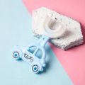 Silicone Baby Tooth Cleaner Brush Teether Brushes Oral U Shape Silicone Soft Head 360 Degree Deep Cleaning Brush. 