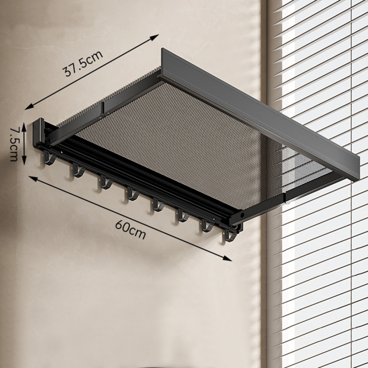 Adjustable%20Clothes%20Rack%20Stylish%20Lightweight%20Wall-mounted%20Hat%20Rack%20Compact%20Foldable%20Rack%20for%20Bathroom%20Storage%20Balcony%20Organizer%20-%20Image%207