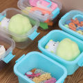 Portable Storage Box with Lid Simple Toys Storage Box Covered Suitcase Desktop Cosmetics Storage Box Home Storage Tool.